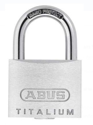 Artikelhauptbild ABUS Zylindervorhangschloss  Titalium 64, TITALIUM-Spezialaluminium