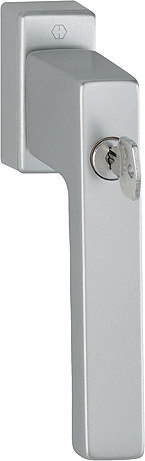 HOPPE Fenstergriff Toulon 0737S/U947, abschließbar, eckig, 7/43,TBT4,F9