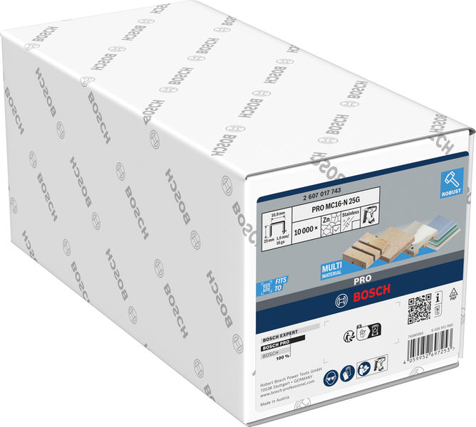 Produktbild Verpackung, Schleifscheiben, Schleifkassette, Stahlwolle, Bosch Pro, Schleifpapier