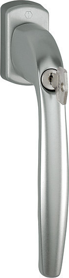 HOPPE Fenstergriff New York PSK-0810S/U10 100NM, abschließbar, eckig, 7/35,F9