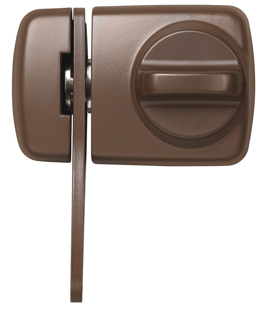 ABUS Tür-Zusatzschloss  7530 (Metall) mit Sperrbügel ABUS Tür-Zusatzschloss  7530 (Metall) mit Sperrbügel