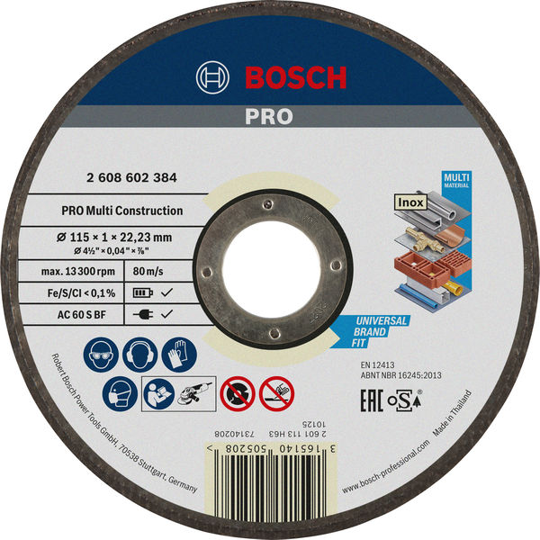 Bosch PRO Multi Material Trennscheiben