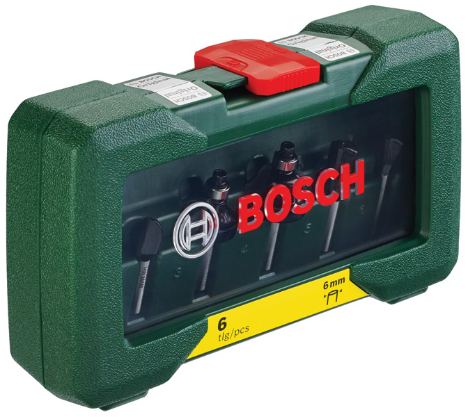 Bosch 6-teiliges HM-Fräser-Set
