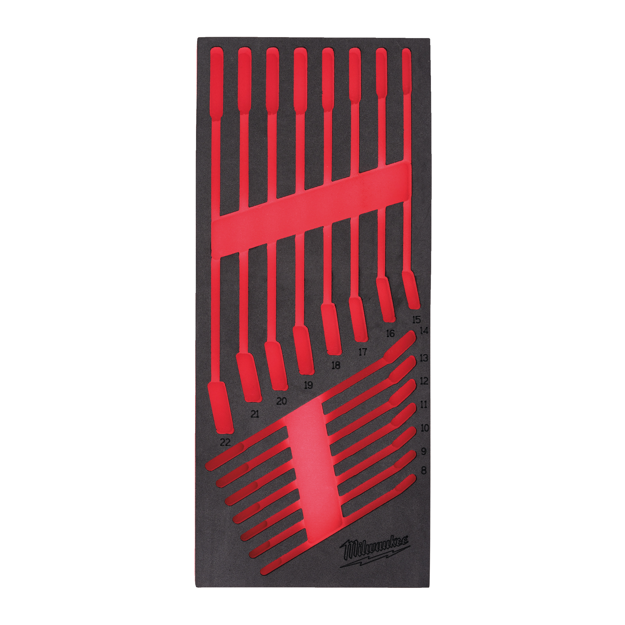 Milwaukee Einlage für MAX BITE Ringmaulschlüssel, Werkstattwagen 78 cm Ersatz-Einlage 1/3