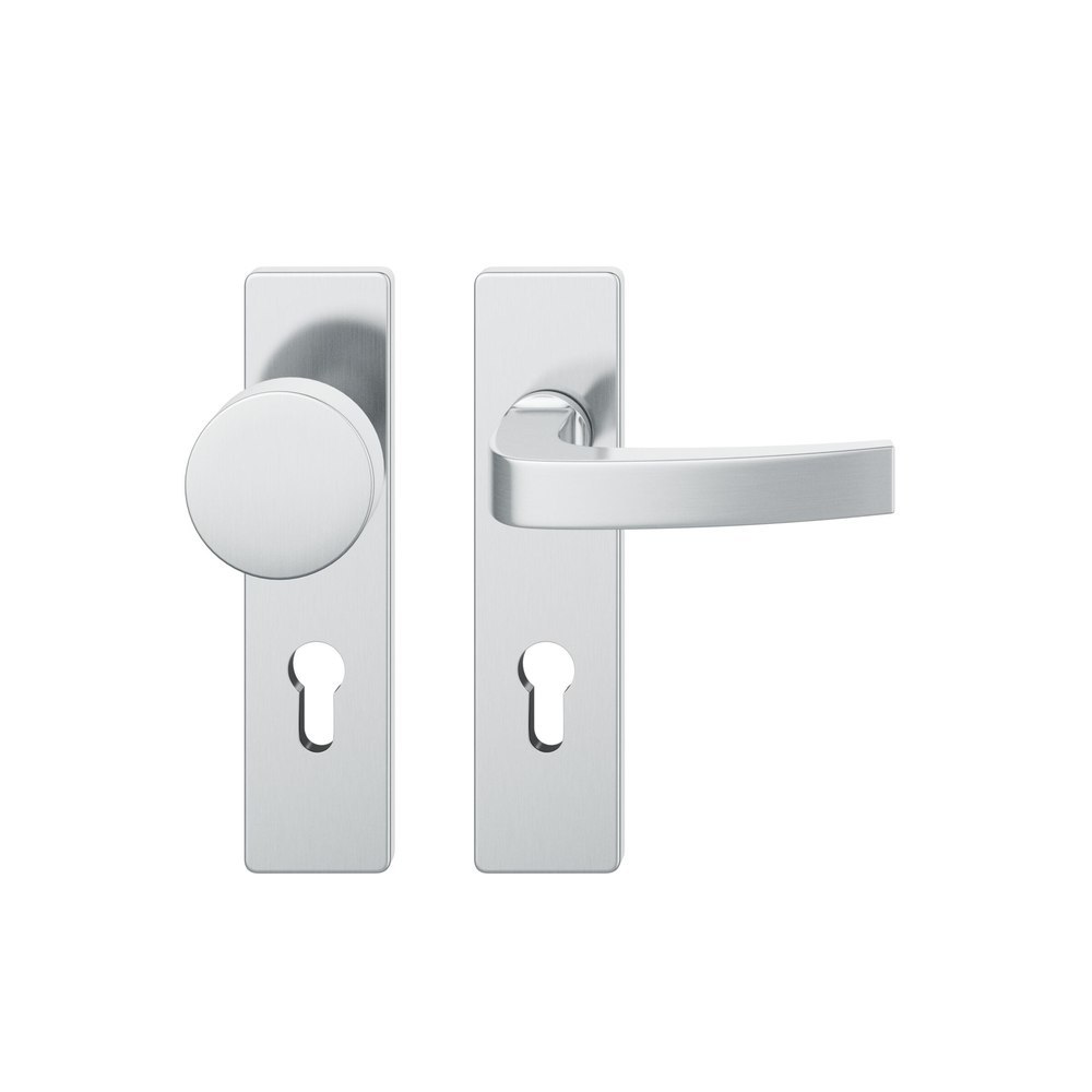 FSB Wechselgarnitur mit Kurzschild 72 1163, AGL3, Edelstahl