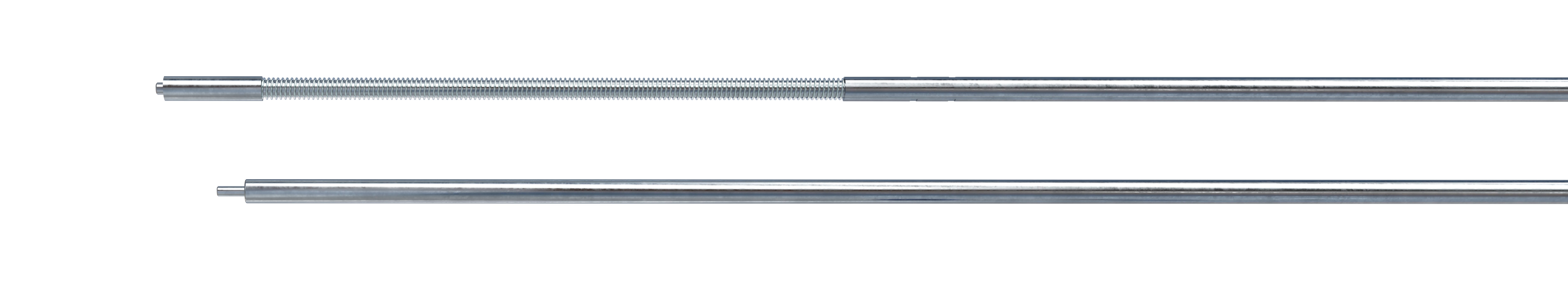 telescopischer Stab, Metallstab, Gewindestange, Stößelstab, Hohlstab
