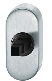 Artikelhauptbild FSB Fenstergriffrosette oval 34 0000, ohne Stift, Edelstahl