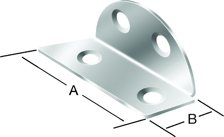 Spanplattenwinkel VORMANN AUGUST 000174, verzinkt