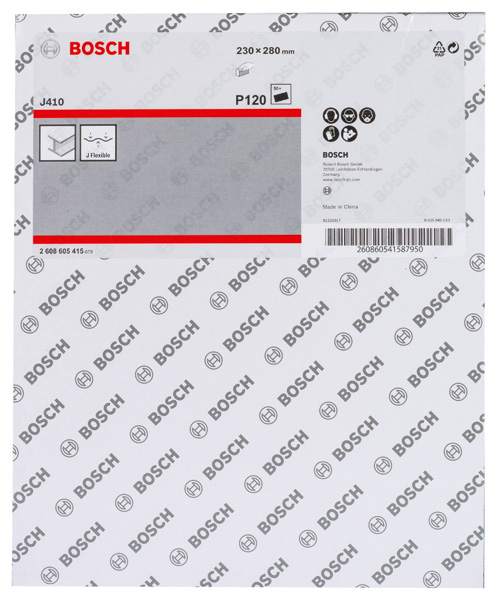 Bosch Schleifblatt C420 SfWP, 230 x 280 mm, G180