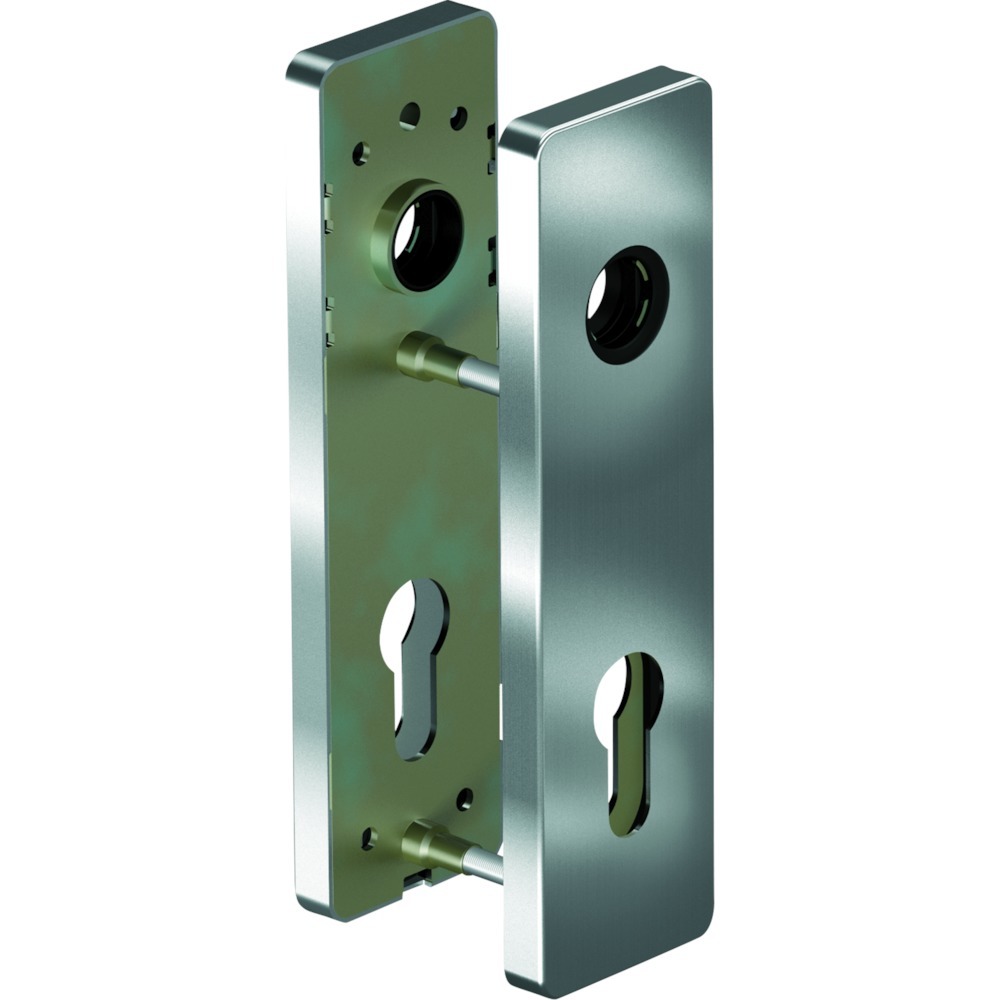 OGRO Kurzschild 7061K, Aluminium