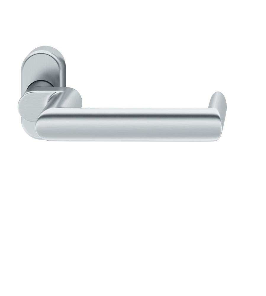 FSB FH-Drücker-Halbgarnitur ohne Schlüsselrosette 06 1178, oval, VK 9 mm, Edelstahl