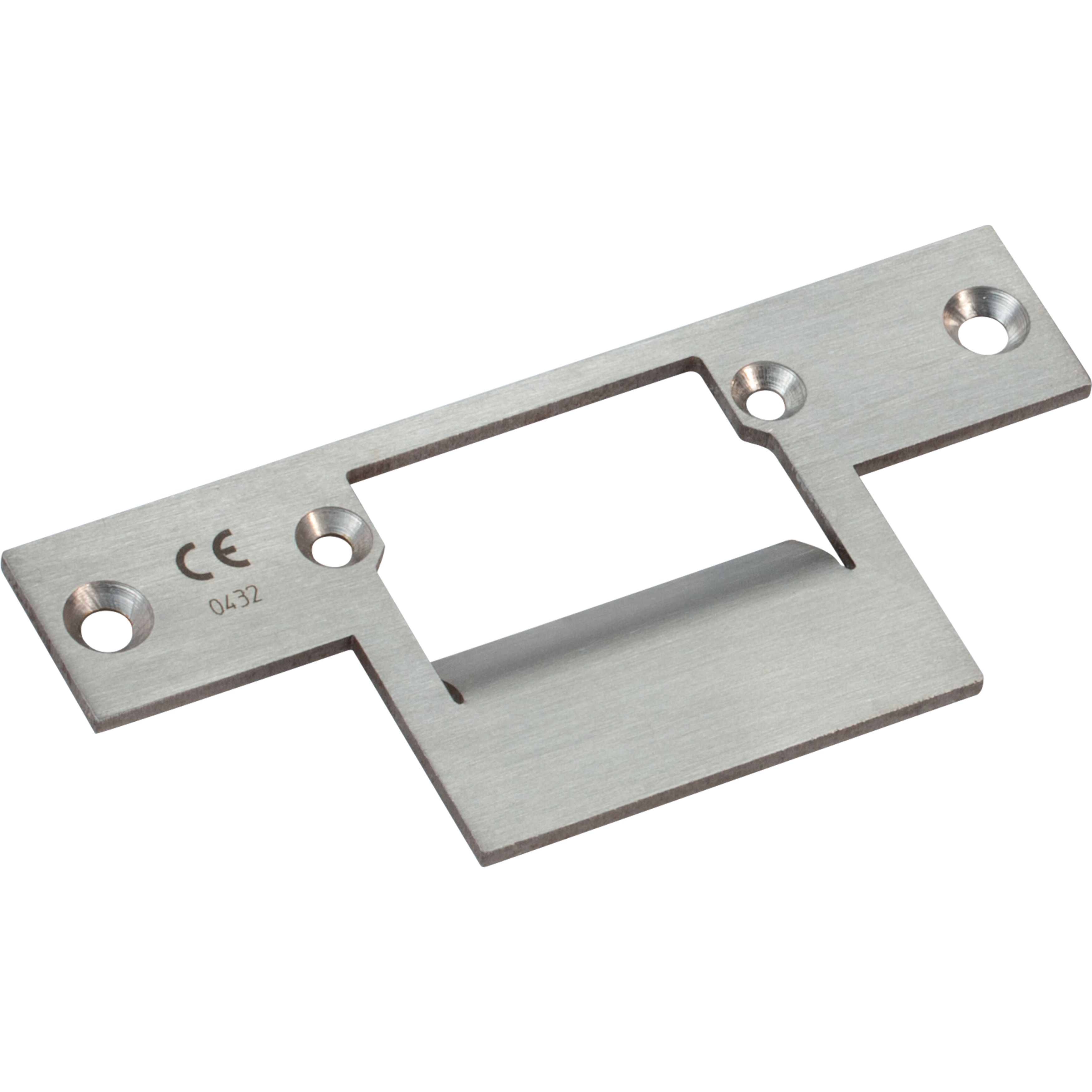 Metallteil, Montagehalter, U-förmiges Bauteil, Flachstahl, Bohrlöcher