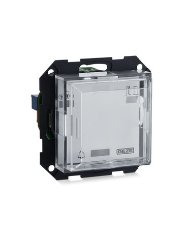 Relais, Schaltersystem, Klemmenblock, Glasfront, Geze?