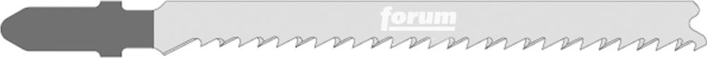 Stichsägeblatt für weiches Holz, gerade, feine Schnitte, FORUM