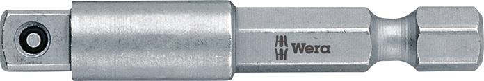 WERA Steckschlüsseladapter-Set  1/4"-1/2" 3-teilig