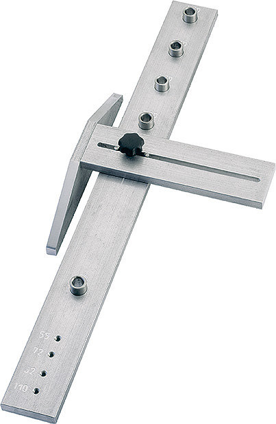 HOPPE Bohrlehre für Bügelgriffe, Metall