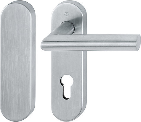 HOPPE Standflügelgarnitur Amsterdam FS-E1400/353KH, KS,BL