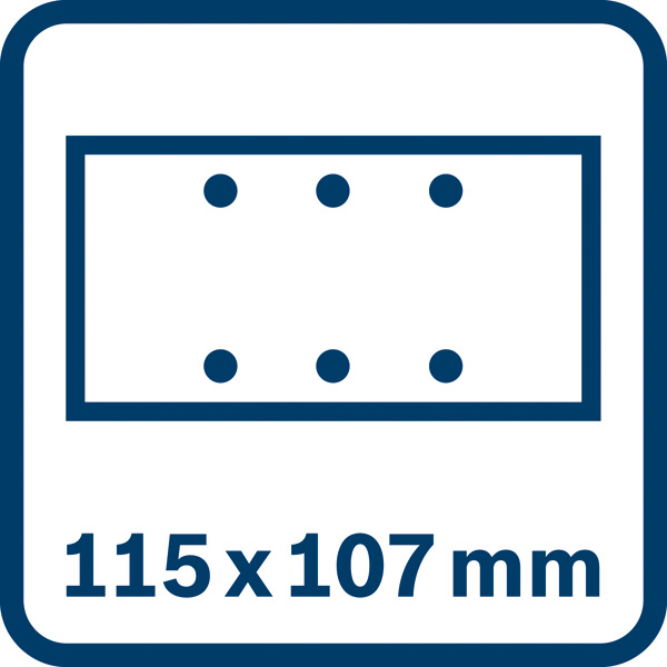 Bosch Exzenterschleifer GEX 40-150 mit 1 x Schleifblatt M480 und L-BOXX