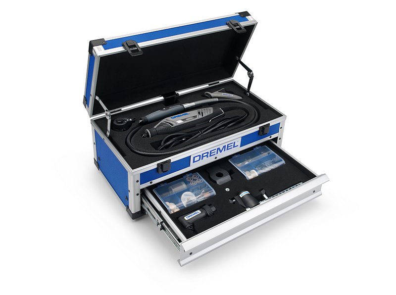 DREMEL 3000-2/25 Multifunktionswerkzeug (130 W), 25 Zubehöre, 2 Vorsatzgerät