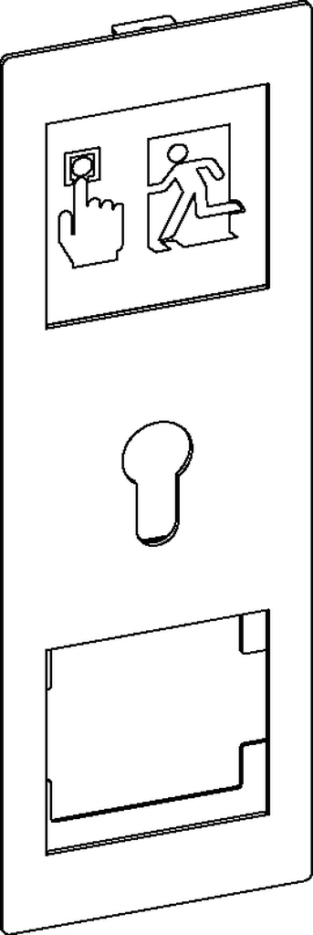 Strichzeichnung, Person