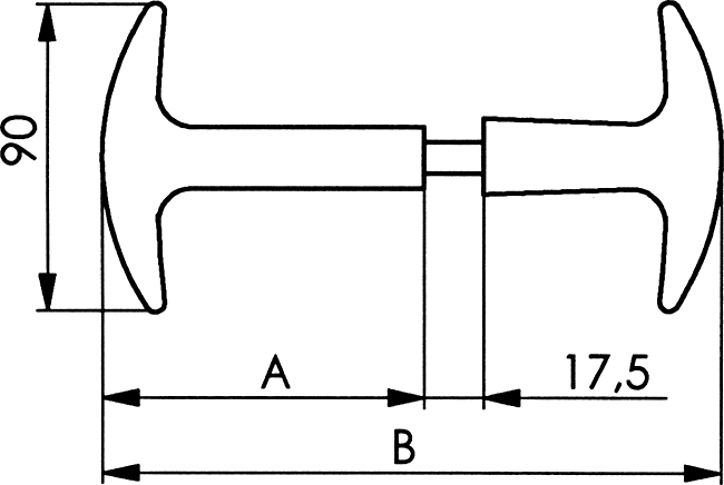 hammer, t-handle, spanner, measuring, tool