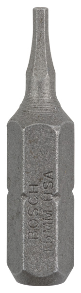 Bosch Schrauberbit Extra-Hart HEX, 25 mm, 3er-Pack