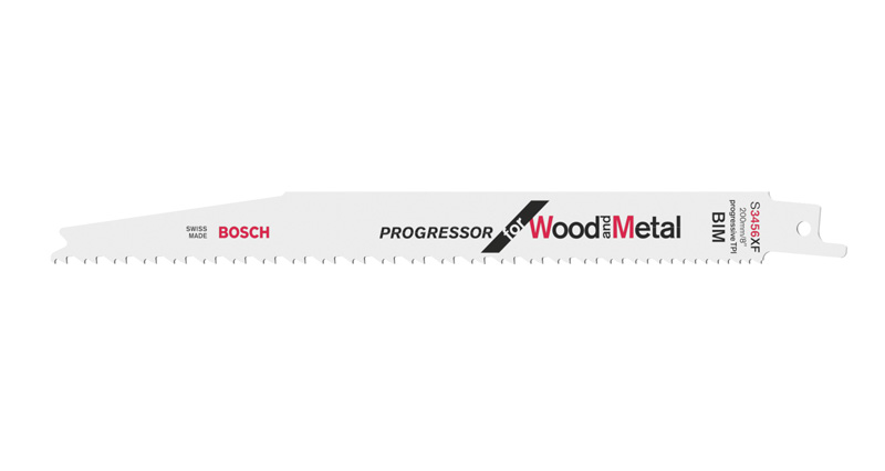 Bosch Säbelsägeblatt S 3456 XF, Progressor for Wood and Metal