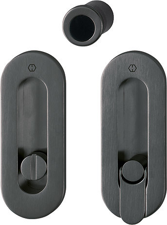 HOPPE Muschelgriff Set 7 M472,116x44,WC/S,8mm,F96-1-R,TS 33-48