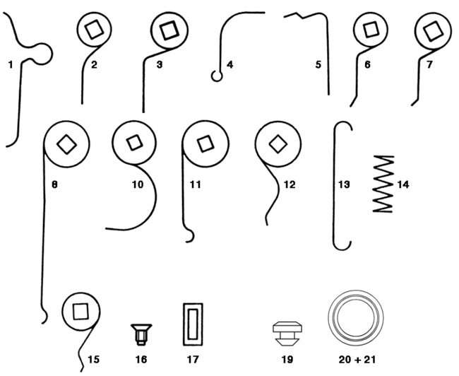 elektrisches Schema, Steckverbinder, Kabel, Kupplung, Ring, Quadratischer Stift, runder Stecker, Dichtung, Crimp, Retrofit