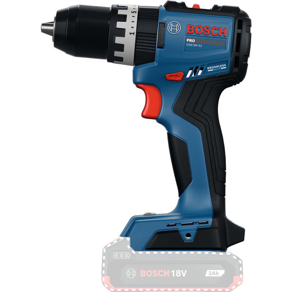 Bosch Professional Akku-Schlagbohrschrauber GSB18V-52