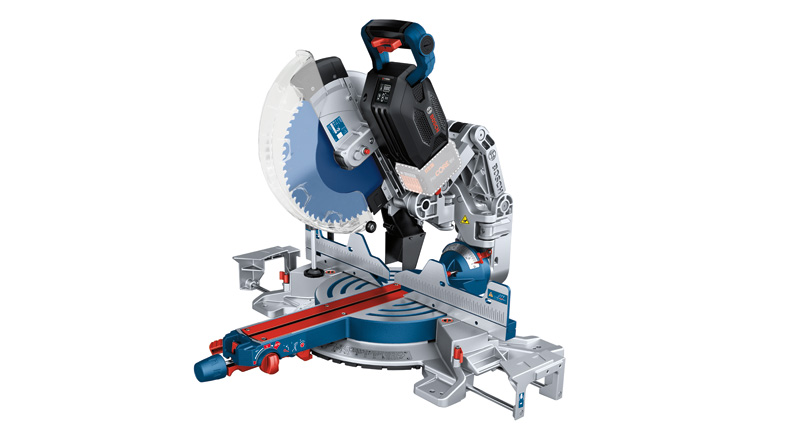 Bosch Akku-Tischkreissäge BITURBO GTS 18V-216 mit Arbeitstisch GTA 560 Professional