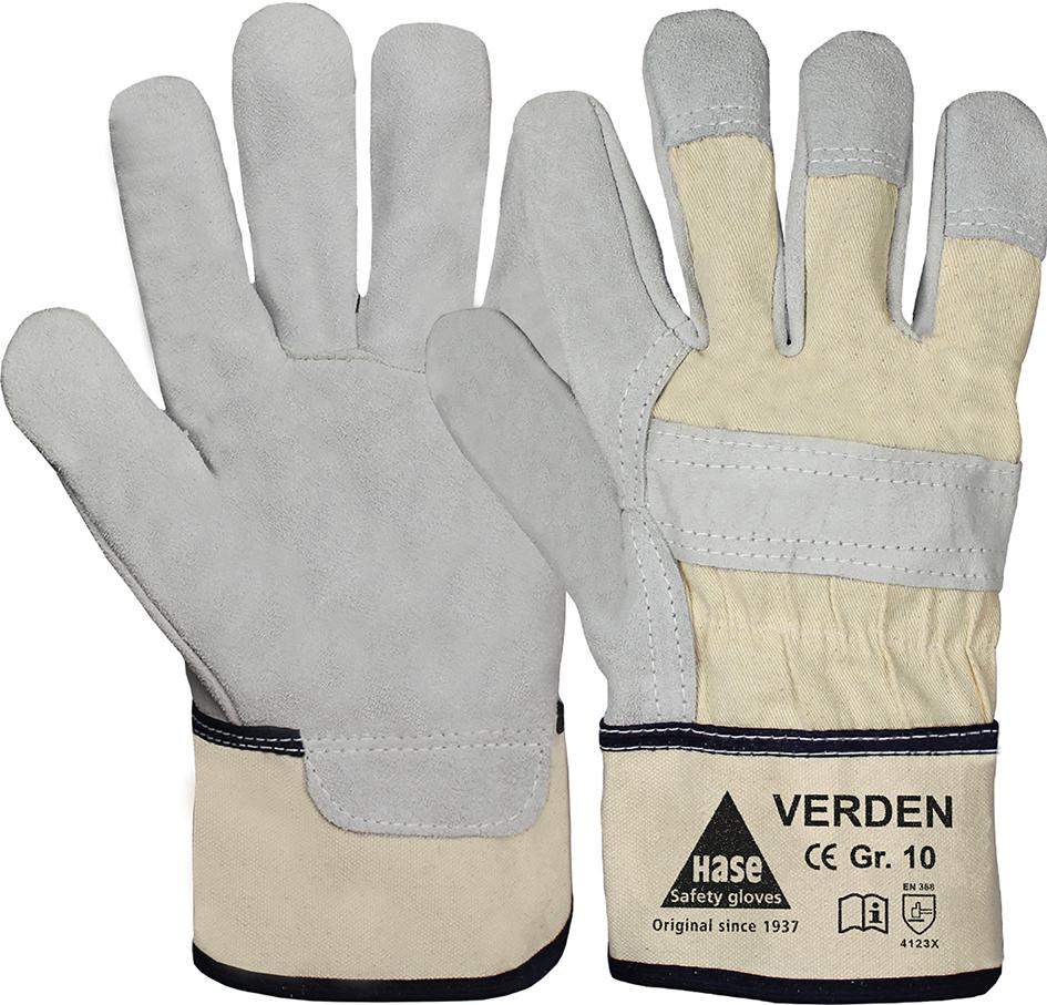 Handschuh Hase Safety Gloves Verden,Spaltle.Gr. 10, grau MW Handschuh Hase Safety Gloves Verden,Spaltle.Gr. 10, grau MW