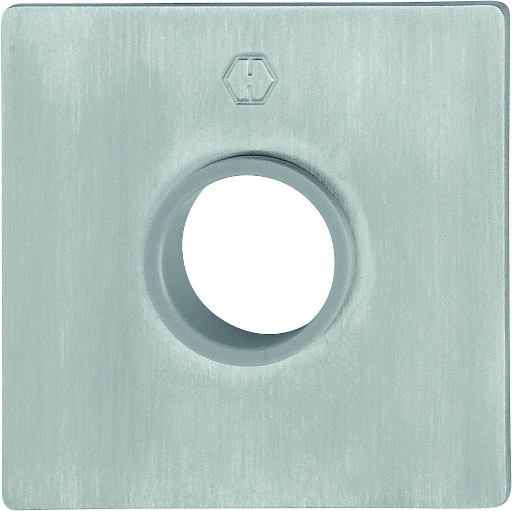 HOPPE Drückerrosette E848N, Edelstahl