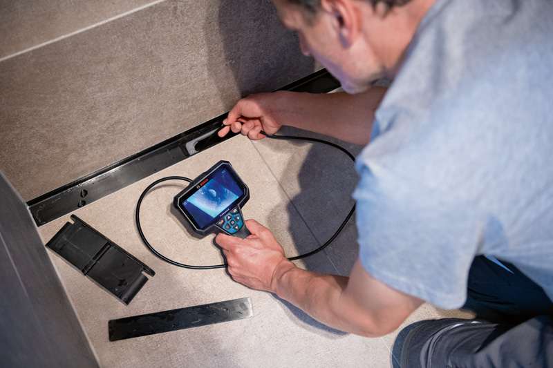 Bosch Akku-Inspektionskamera GIC 12V-5-27 C, 1 x Akku GBA 12V 2.0Ah, L-BOXX