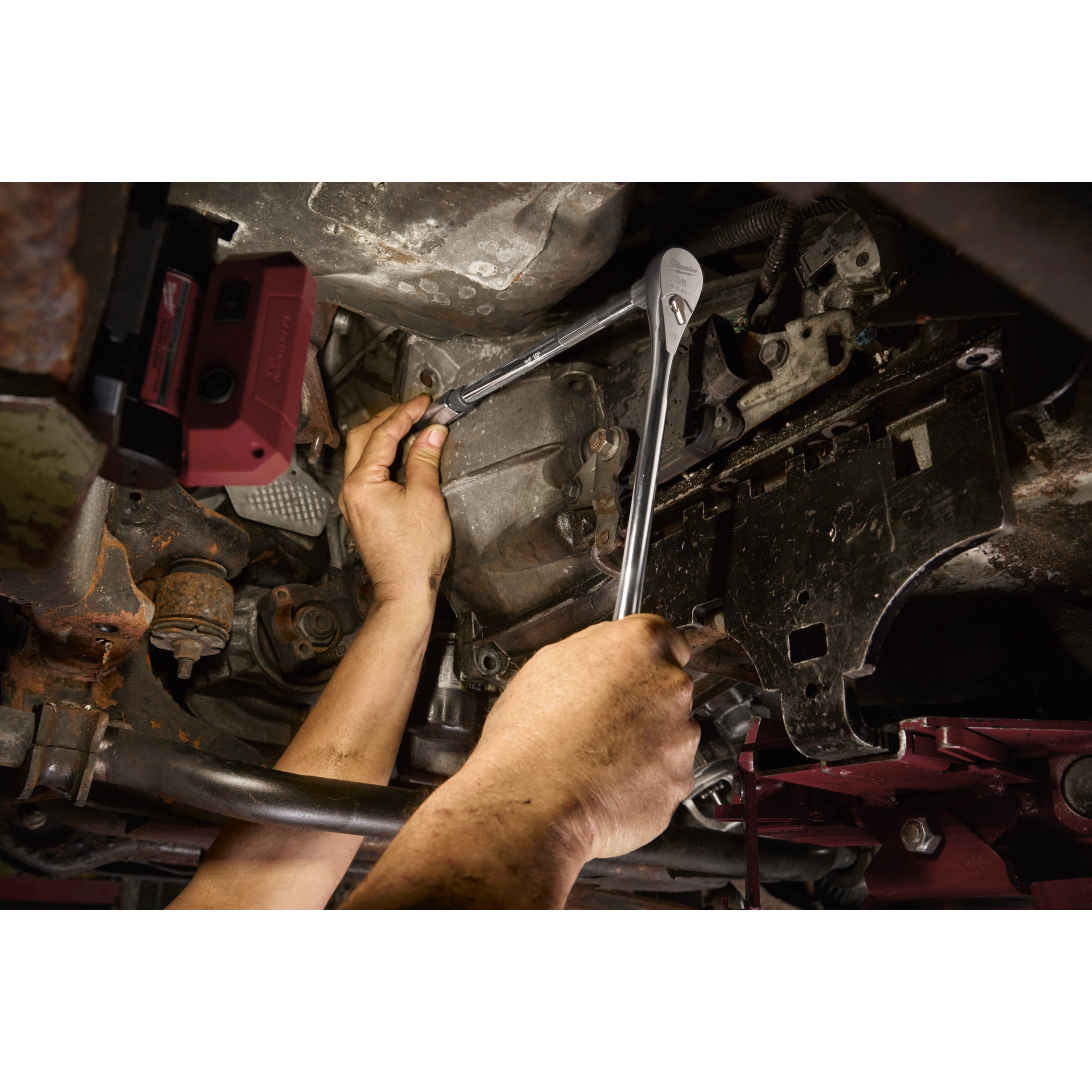 Milwaukee Verlängerungs-Set 3/8 Zoll 3-teilig 3/8" Verlängerung, verriegelbar Set