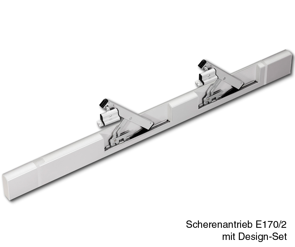 Variable Abdeckung GEZE E 170, Aluminium