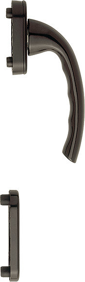 HOPPE Fenstertür-Halbgarnitur Tôkyô 0710/U26/49PNS