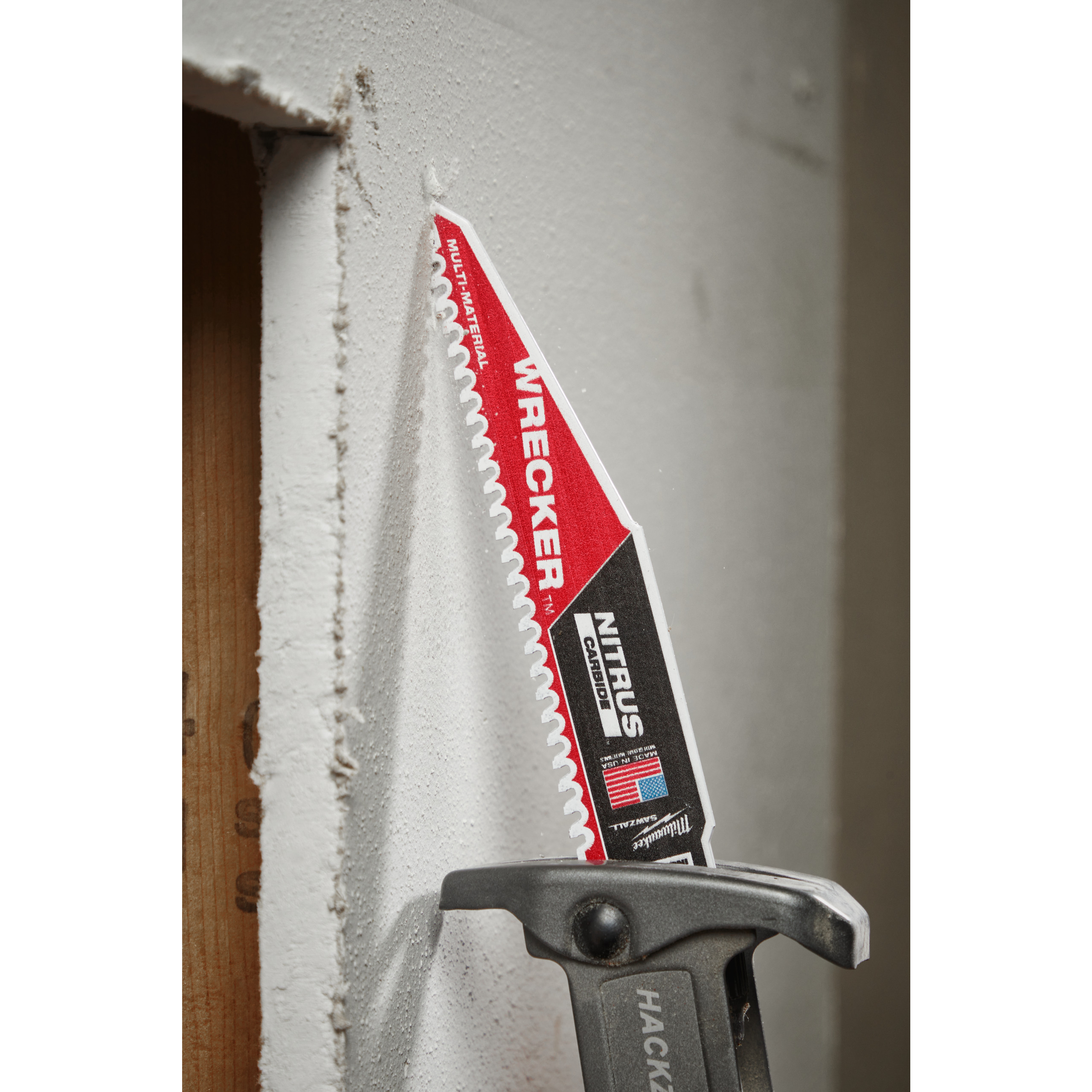 Milwaukee Säbelsägeblatt 230 x 4,2 mm (6 TPI) THE WRECKER NITRUS HM-bestückt 5er Pack