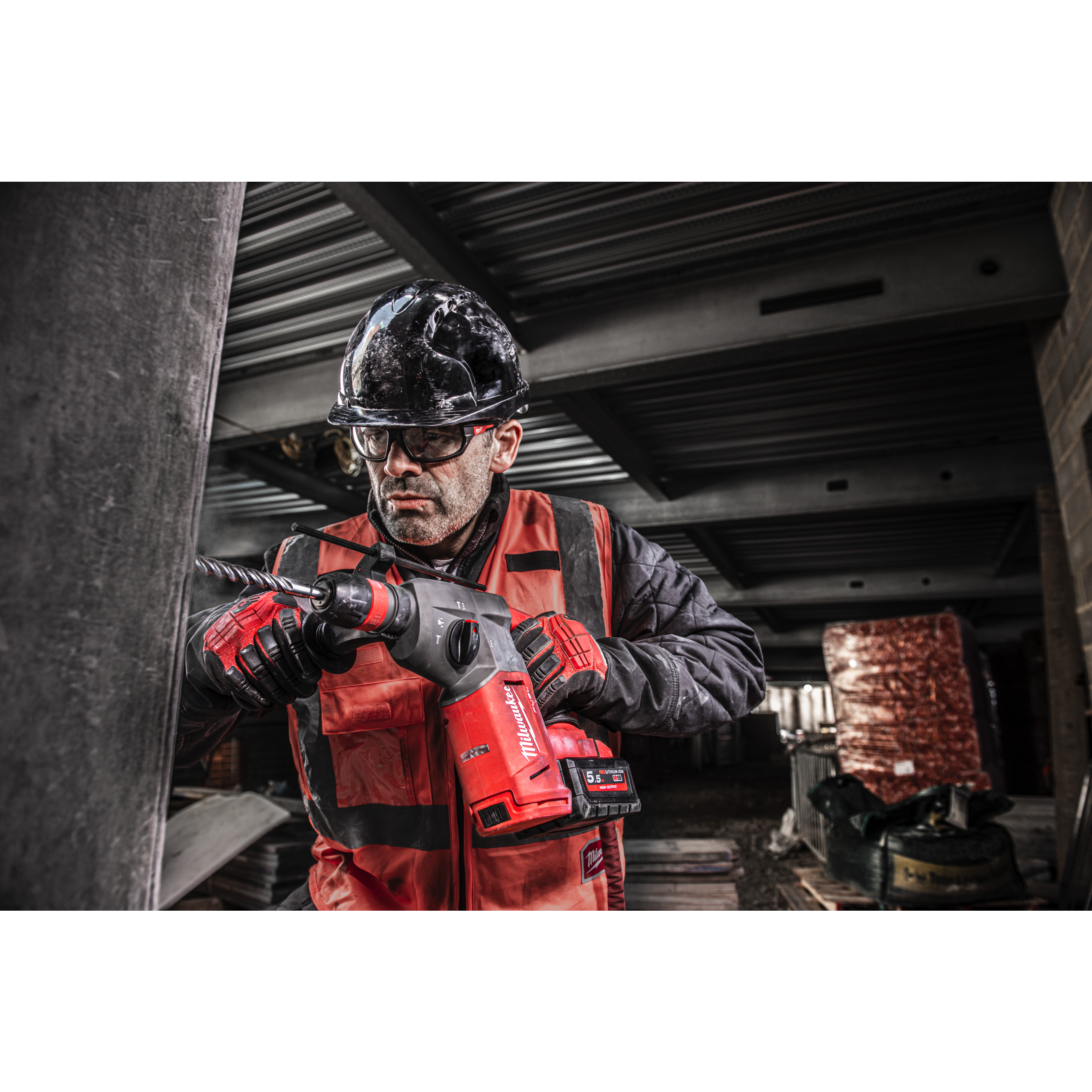 Milwaukee Hammerbohrer 8 x 465 mm, SDS-Plus 4-Schneiden MX4 50er Pack