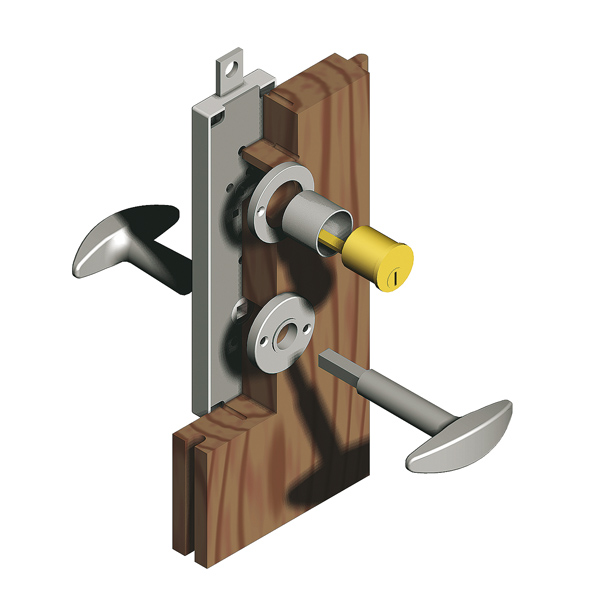 bolts, lock, metalleinheit?, Türmechanismus, schieber