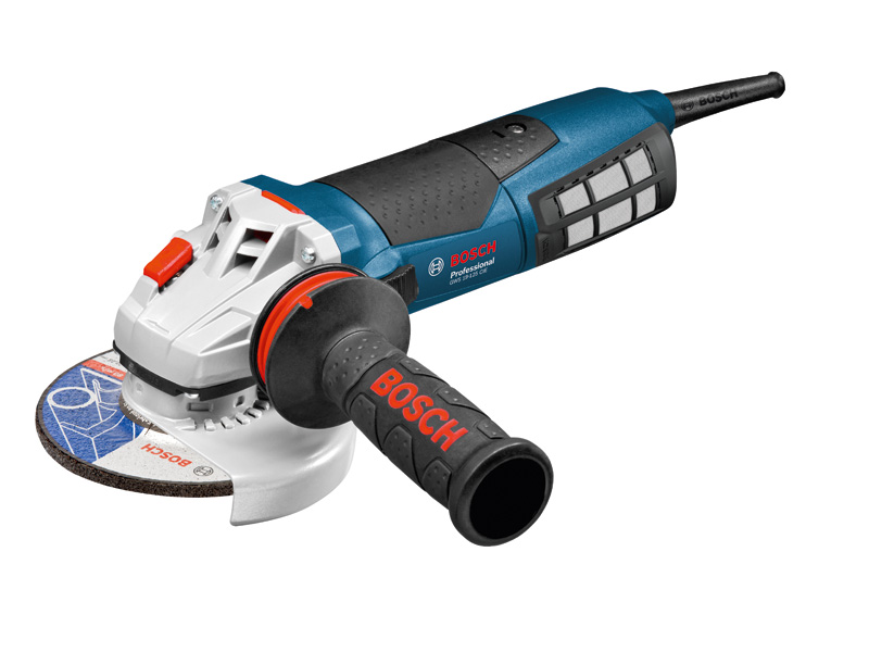 Bosch Kabelgebundener Winkelschleifer GWS 12-125 S, mit Schutzhaube