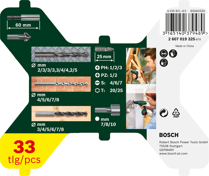 Bosch X-Line Classic Bohrer- und Schrauber-Set