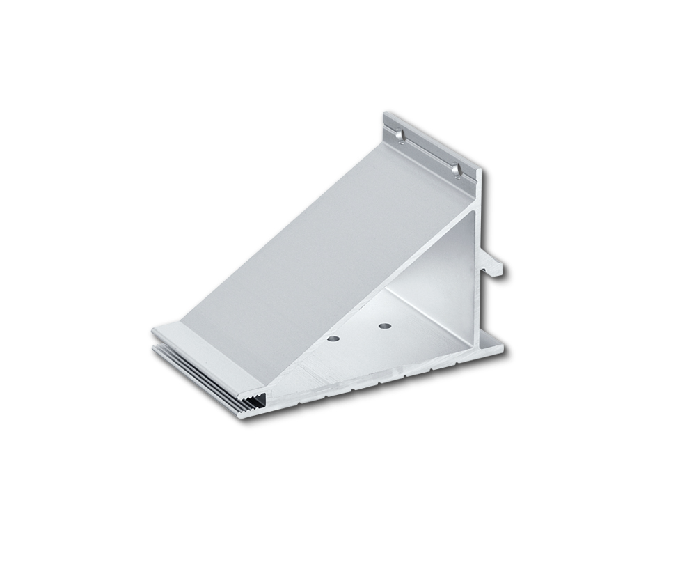 Set Befestigungswinkel GEZE kurz Perlan 140, Aluminium