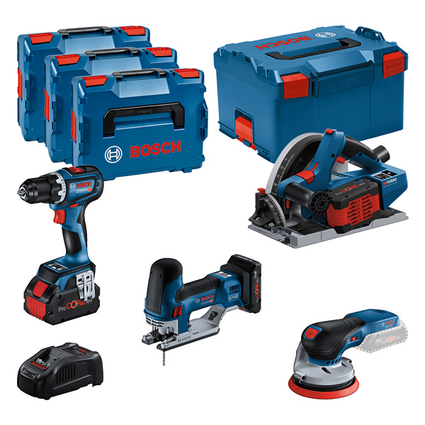Bosch Akku-Combo Kit Set mit 4 18V-Werkzeugen