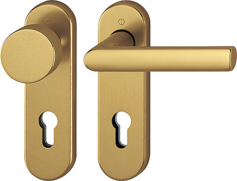 HOPPE Wechselgarnitur Hamburg FS-58/353KH/1700, KS,PZ72/9,F4,TS 45-65