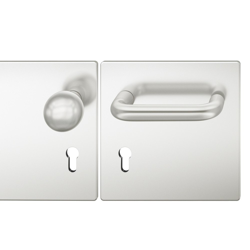 FSB Wechselgarnitur mit Breitschild 72 1070, AGL3, Aluminium