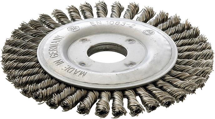 Rundbürste, gezopft