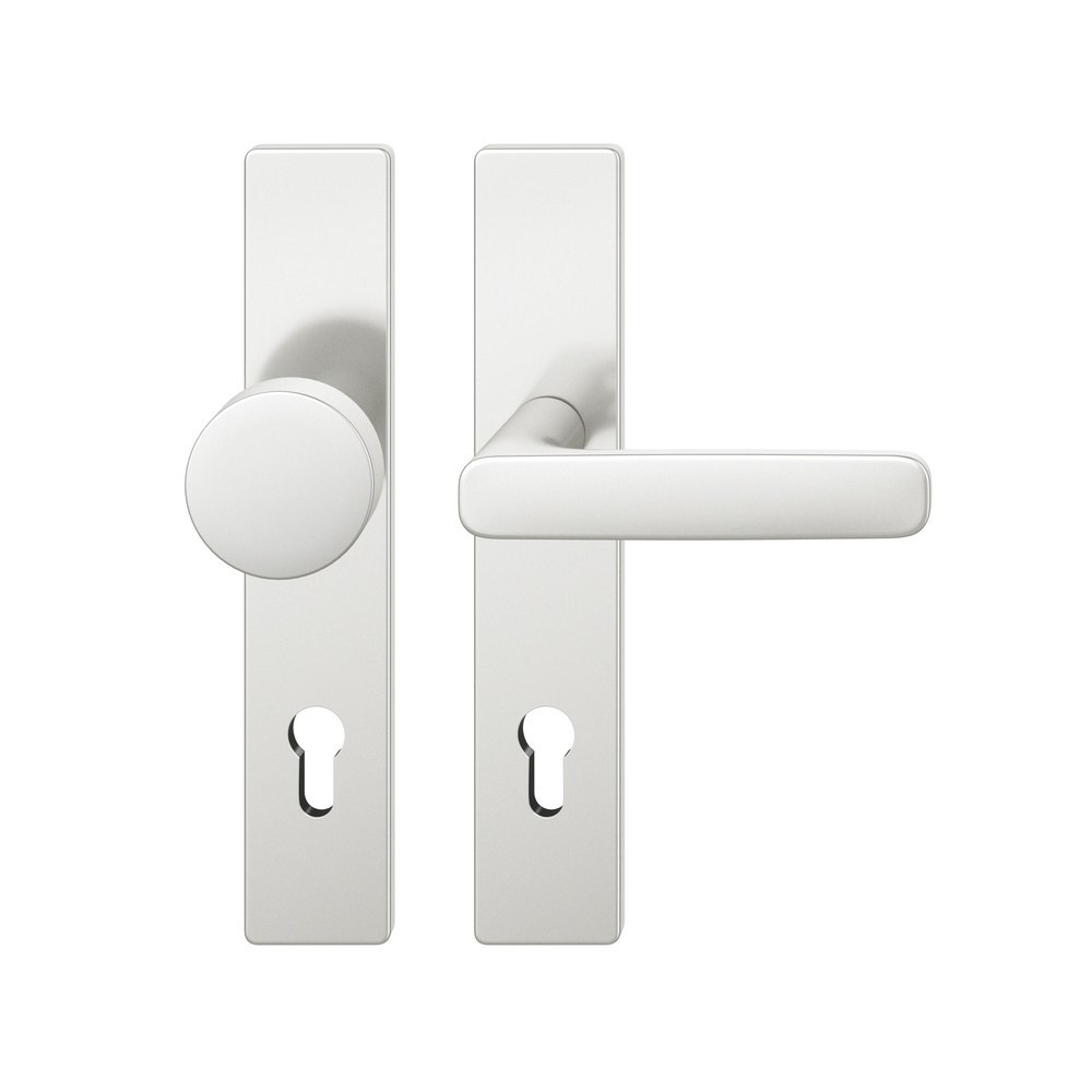 FSB Wechselgarnitur mit Langschild 12 1289, ASL, VK 8, eckig, mit Nocken, HT, Aluminium