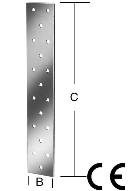 Streifen-Flachverbinder VORMANN AUGUST sendzimirverzinkt