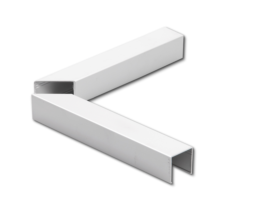 Eckwinkelabdeckung GEZE OL 320, Aluminium